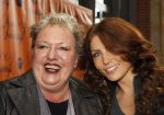 Amsterdam, 16 April 2012
Uitreiking Annie MG Smidt prijs in het Nieuwe LaMar theater
Astrid Nijgh met haar partner
Foto Peter Smulders BV