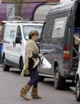 Amsterdam 29 maart 2012
Catherine Keyl doet boodschappen op de cornelis schuytstraat.
Peter Smulders bv