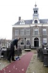 Volendam en Edam 13 april 2012
Simon Keizer en zijn vrouw Annemarie Hoek zijn vandaag in het geheim getrouwd in het stadhuis van Edam.
Peter Smulders bv