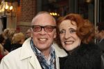 Amsterdam, 16 April 2012
Uitreiking Annie MG Smidt prijs in het Nieuwe LaMar theater
Frans Mulder met Gerrie v d Klei
Foto Peter Smulders BV