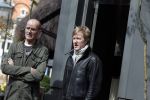 Amsterdam 14 april 2012
GertJan Langeland de nieuwe vriend van Isa Hoes op de cornelis schuytstraat.
Peter Smulders bv