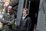 Amsterdam 14 april 2012
GertJan Langeland de nieuwe vriend van Isa Hoes op de cornelis schuytstraat.
Peter Smulders bv