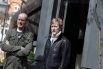 Amsterdam 14 april 2012
GertJan Langeland de nieuwe vriend van Isa Hoes op de cornelis schuytstraat.
Peter Smulders bv