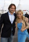 Amsterdam 27 maart 2012
Premiere cirque du Soleil bij de amsterdam Arena. Gigi Ravelli met vriend
Peter Smulders bv