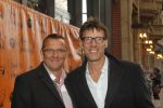 Amsterdam, 16 April 2012
Uitreiking Annie MG Smidt prijs in het Nieuwe LaMar theater
Hans Schiffers met partner
Foto Peter Smulders BV