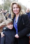 Zeist 1 april 2012
Premiere Dr Seuss in het Fiji theater in Zeist. Helga v leur met zoon
Peter Smulders bv