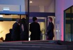 Amsterdam 4 april 2012
Opening eye theater/ museum door koningin Beatrix. Isa Hoes vriend
Peter Smulders bv