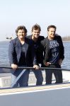 Loosdrecht 22 maart 2012
Gerard Joling Jeroen v d Boom en Rene Froger op von Dutch boot bij presentatie bij het witte huis van hun Toppers concerten in de arena.
Peter Smulders bv