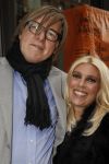 Amsterdam, 16 April 2012
Uitreiking Annie MG Smidt prijs in het Nieuwe LaMar theater
Judith Osborn met partner Bert v d Veer
Foto Peter Smulders BV