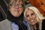Amsterdam, 16 April 2012
Uitreiking Annie MG Smidt prijs in het Nieuwe LaMar theater
Judith Osborn met partner Bert v d Veer
Foto Peter Smulders BV