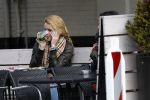 Amsterdam 14 april 2012
Liza Sips met een vriendin op terras.
Peter Smulders bv