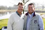 Spaarnwoude 23 maart 2012
Golfwedstrijd voor spieren voor spieren met oa Louis v Gaal. Louis en Edwin Bredius
Peter Smulders bv