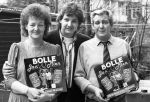Amsterdam, 21 Maart 1989
Rene Froger met zijn ouders bolle Jan en mien Froger
Foto Peter Smulders BV