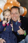 Scheveningen Den Haag 7 april 2012
Heropening Madurodam met oa aanwezig Humberto Tan met vrouw en kinderen Wendy v Dijk en Erland Galjaard met dochter Lizzy en Rob Geus met zijn dochter.
Peter Smulders bv