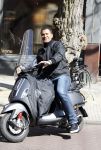 Amsterdam 11 april 2012
Ruud Gullit op zijn vespa scooter op de cornelis schuytstraat.
Peter Smulders bv