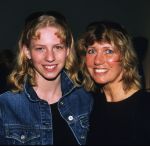 Amsterdam 27 April 1998, Nationaal Songfestival 1998
Sjoukje Smit met haar dochter Sanne Smit
Foto Peter Smulders BV