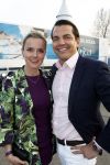 Amsterdam 27 maart 2012
Premiere cirque du Soleil bij de amsterdam Arena. Suze Mens met vriend
Peter Smulders bv