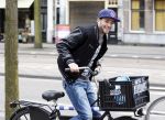 Amsterdam 10 april 2012
Valerio Zeno op de fiets in Amsterdam.
Peter Smulders bv