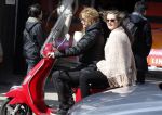 Amsterdam 13 april 2013
Anita Schuts met dochter op de vespa scooter.
Peter Smulders bv