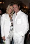 Amsterdam 11 juli 2004
Modeshow Wolford in het Amstel Hotel.  
Anouk Voorveld en Edwin Smulders
Peter Smulders bv