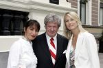 Amsterdam 11 juli 2004
Modeshow Wolford in het Amstel Hotel.  
Willibrord Frequin met vriendin Suzanne en Anouk Voorveld
Peter Smulders bv