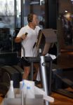 Amsterdam 29 maart 2013
Bill v Dijk aan het trainen in sportschool
Peter Smulders bv