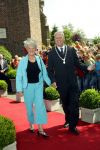 Heesch/Geffen 10 Juli 2004
Trouwen Ruud v Nistelrooy met zijn Leontien Slaats
burgemeester Geffen