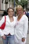 Amsterdam 11 juli 2004
Modeshow Wolford in het Amstel Hotel.  
Caroline Tensen met dochter
Peter Smulders bv