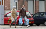 Amsterdam 28 maart 2013
Chantal Janzen met vriend Marco boodschappen aan het doen.
Peter Smulders bv
