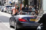 Amsterdam 13 april 2013
Chris Luken met een kennis in zijn mercedes cabrio.
Peter Smulders bv