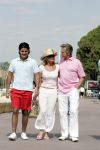 Cannes 19 juli 2004
Hans Breukhoven , Connie Breukhoven en Marvin en Edwin op boulevard van Cannes.
Peter Smulders bv