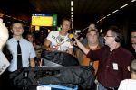 Schiphol 1 juli 2004
Aankoms Nederlands elftal na ek Portugal.
Edwin v d Sar
Peter Smulders bv