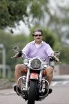 Arnhem 3 juli 2004
Emile Ratelband op Harley Davidson moter
Peter Smulders bv