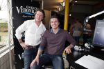 Naarden 15 april 2013
Pieter v d Hoogenband bij radio uitzending Veronica met als dj Erik de Zwart.
Peter Smulders bv