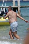 St Tropez 25 juli 
Harry Mens in zee