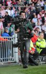 Eindhoven, 14 vApril 2013
Cameraman Ivo Borkus tijdens de wedstrijd PSV-AJAX
Foto Peter Smulders BV