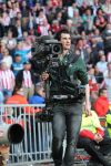 Eindhoven, 14 vApril 2013
Cameraman Ivo Borkus tijdens de wedstrijd PSV-AJAX
Foto Peter Smulders BV