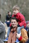 Amsterdam 13 april 2013
Jan-Hein Kuijpers  met zijn zoon op zijn schouders
Peter Smulders bv