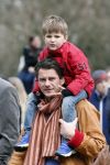 Amsterdam 13 april 2013
Jan-Hein Kuijpers  met zijn zoon op zijn schouders
Peter Smulders bv