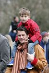Amsterdam 13 april 2013
Jan-Hein Kuijpers  met zijn zoon op zijn schouders
Peter Smulders bv