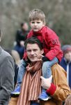 Amsterdam 13 april 2013
Jan-Hein Kuijpers  met zijn zoon op zijn schouders
Peter Smulders bv