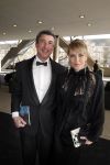 Amsterdam 13 april 2013
Gala voor Ronald Mc Donald in het okura. 
Joke de Kruijf met een vriend
Peter Smulders bv