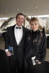 Amsterdam 13 april 2013
Gala voor Ronald Mc Donald in het okura. 
Joke de Kruijf met een vriend
Peter Smulders bv