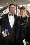 Amsterdam 13 april 2013
Gala voor Ronald Mc Donald in het okura. 
Joke de Kruijf met een vriend
Peter Smulders bv