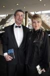 Amsterdam 13 april 2013
Gala voor Ronald Mc Donald in het okura. 
Joke de Kruijf met een vriend
Peter Smulders bv