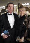 Amsterdam 13 april 2013
Gala voor Ronald Mc Donald in het okura. 
Joke de Kruijf met een vriend
Peter Smulders bv