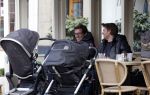Amsterdam 28 maart 2013
Kai lerby en Jacob Krabbe op terras met hun kinderwagens.
Peter Smulders bv
