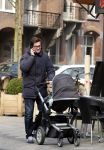 Amsterdam 28 maart 2013
Kai lerby en Jacob Krabbe op terras met hun kinderwagens.
Peter Smulders bv