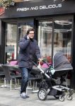 Amsterdam 28 maart 2013
Kai lerby en Jacob Krabbe op terras met hun kinderwagens.
Peter Smulders bv