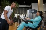 Amsterdam 29 maart 2013
Laura Ponticorvo aan het trainen met personal trainer Oswin Beingsick.
Peter Smulders bv